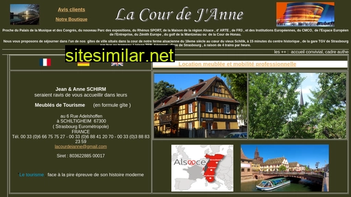 lacourdejanne.fr alternative sites
