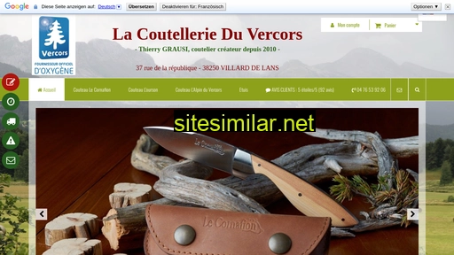 lacoutellerieduvercors.fr alternative sites