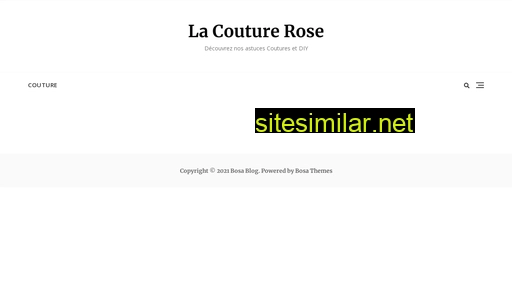 lacouturerose.fr alternative sites