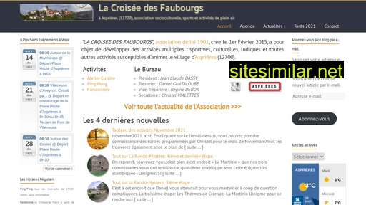 Lacroiseedesfaubourgs similar sites