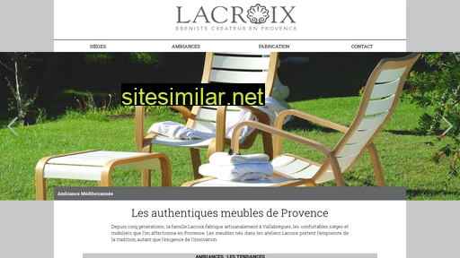 Lacroix-ebeniste similar sites