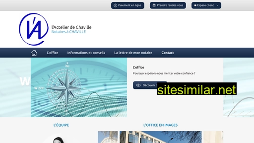lactelier-chaville.notaires.fr alternative sites