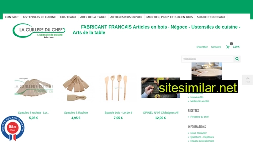 lacuillereduchef.fr alternative sites