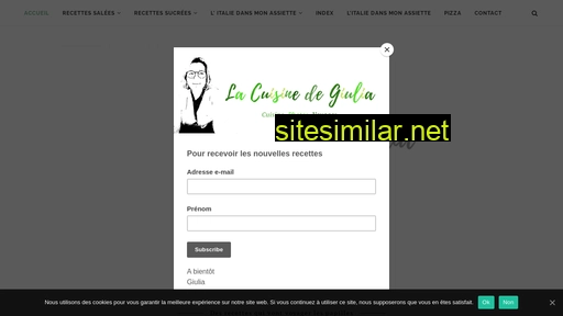lacuisinedegiulia.fr alternative sites