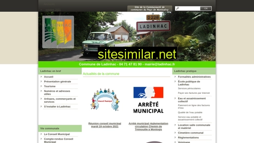 ladinhac.fr alternative sites