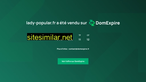lady-popular.fr alternative sites