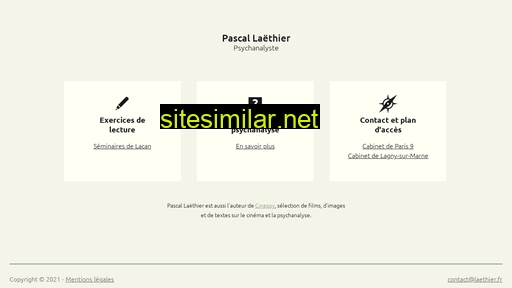 laethier.fr alternative sites