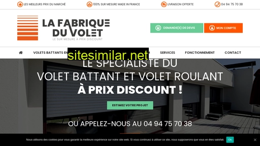 lafabriqueduvolet.fr alternative sites