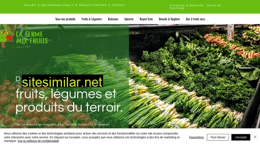 lafermeauxfruits.fr alternative sites