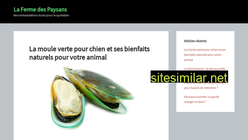 lafermedespaysans.fr alternative sites