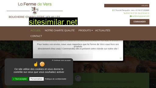 lafermedevers.fr alternative sites