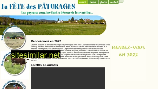 lafetedespaturages.fr alternative sites