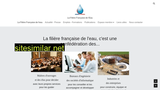 lafilierefrancaisedeleau.fr alternative sites