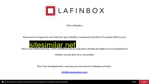 Lafinbox similar sites