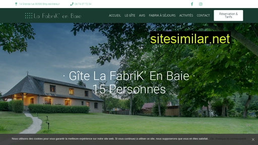 lafabrikenbaie.fr alternative sites
