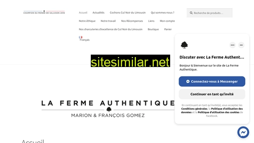 lafermeauthentique.fr alternative sites