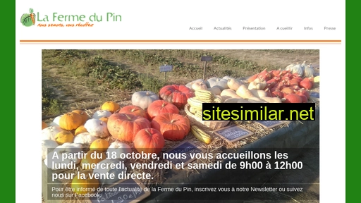lafermedupin.fr alternative sites