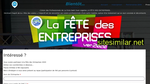 lafetedesentreprises.fr alternative sites