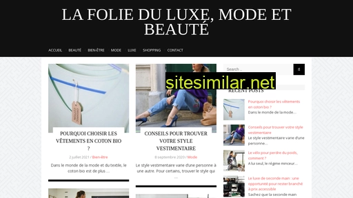 lafolieduluxe.fr alternative sites