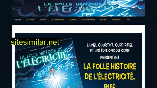 Lafollehistoiredelelectricite similar sites