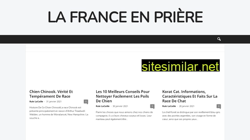 lafranceenpriere.fr alternative sites