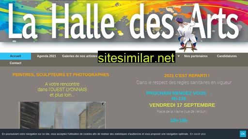 lahalledesarts69.fr alternative sites