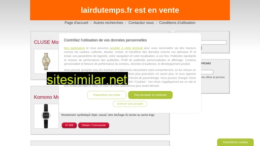 lairdutemps.fr alternative sites