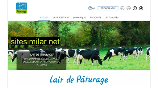 lait-de-paturage.fr alternative sites