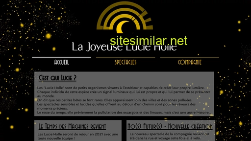 lajoyeuselucieholle.fr alternative sites