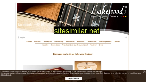 lakewood-guitars.fr alternative sites