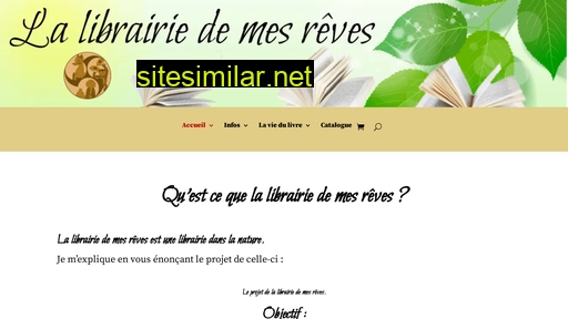 lalibrairiedemesreves.fr alternative sites