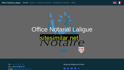 laligue-concarneau.notaires.fr alternative sites