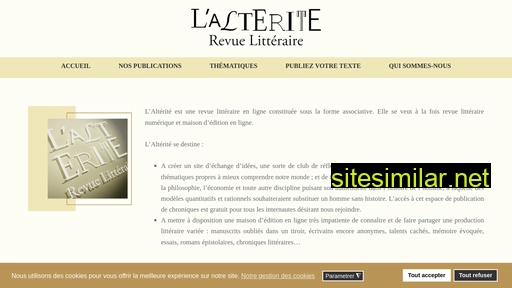 lalterite.fr alternative sites