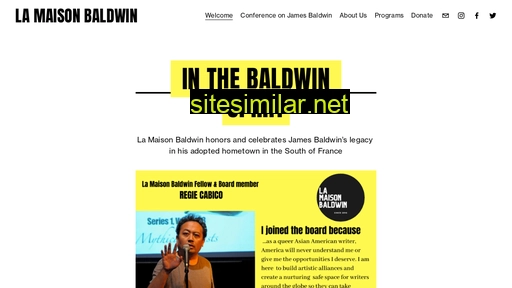 lamaisonbaldwin.fr alternative sites
