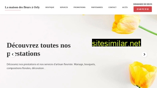 lamaisondesfleurs.fr alternative sites