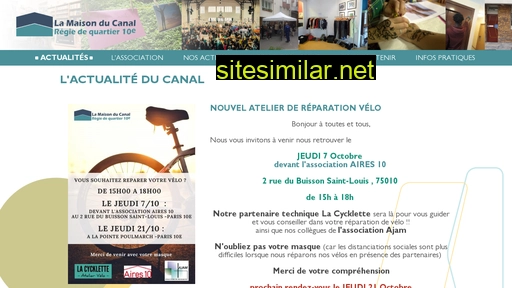 lamaisonducanal.fr alternative sites
