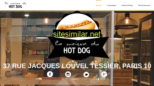 lamaisonduhotdog.fr alternative sites