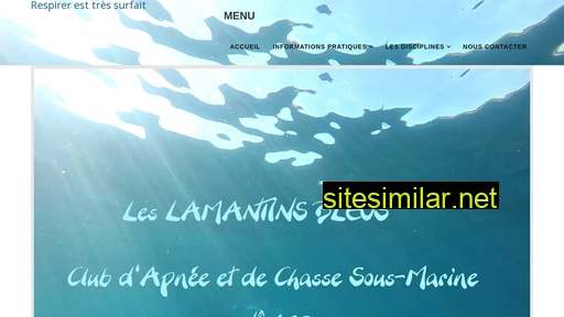 lamantinsbleus.fr alternative sites