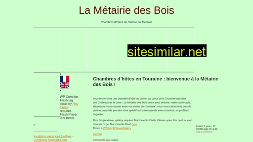 lametairiedesbois.fr alternative sites