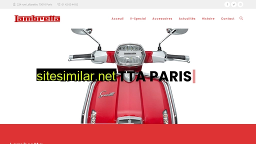 lambrettaparis.fr alternative sites