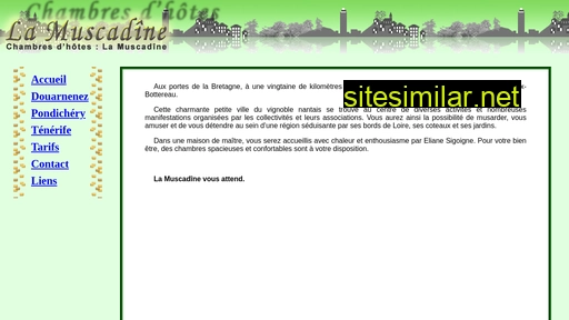 lamuscadine.fr alternative sites