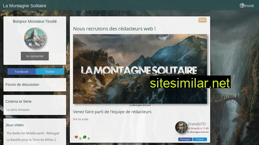 lamontagnesolitaire.fr alternative sites