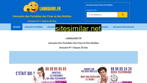 lannuaire.fr alternative sites