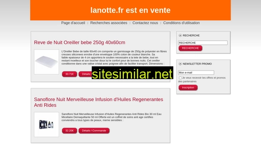 lanotte.fr alternative sites