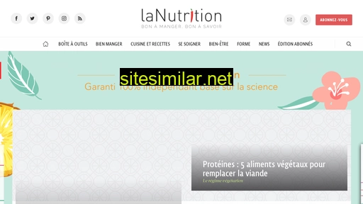 lanutrition.fr alternative sites