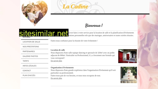 la-cadine.fr alternative sites