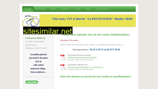 la-decouverte-maubec.fr alternative sites