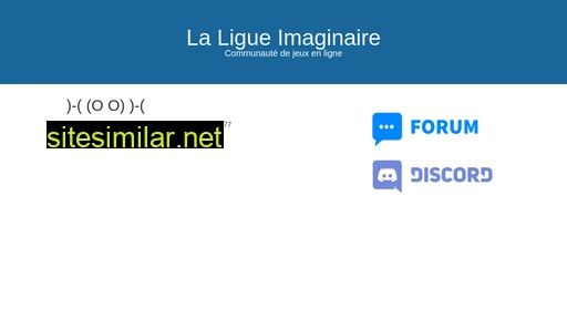 la-ligue-imaginaire.fr alternative sites
