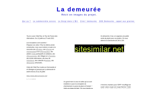 la-demeuree.fr alternative sites
