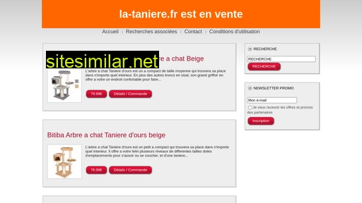 la-taniere.fr alternative sites